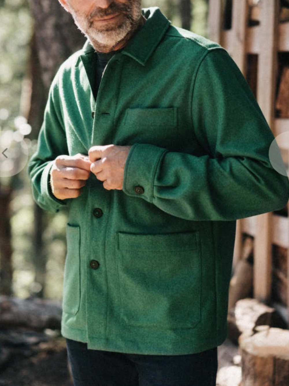 Men's Anian Metchosin Jacket in Jade
